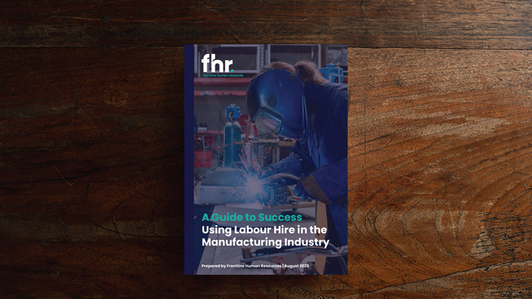 Labour hire employees working in manufacturing industry
