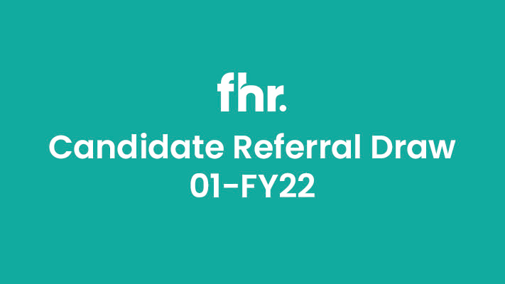 Announcement for Candidate Referral Competition 01-FY22