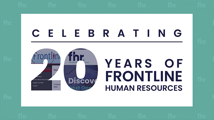 FHR team celebrating 20-year anniversary milestone