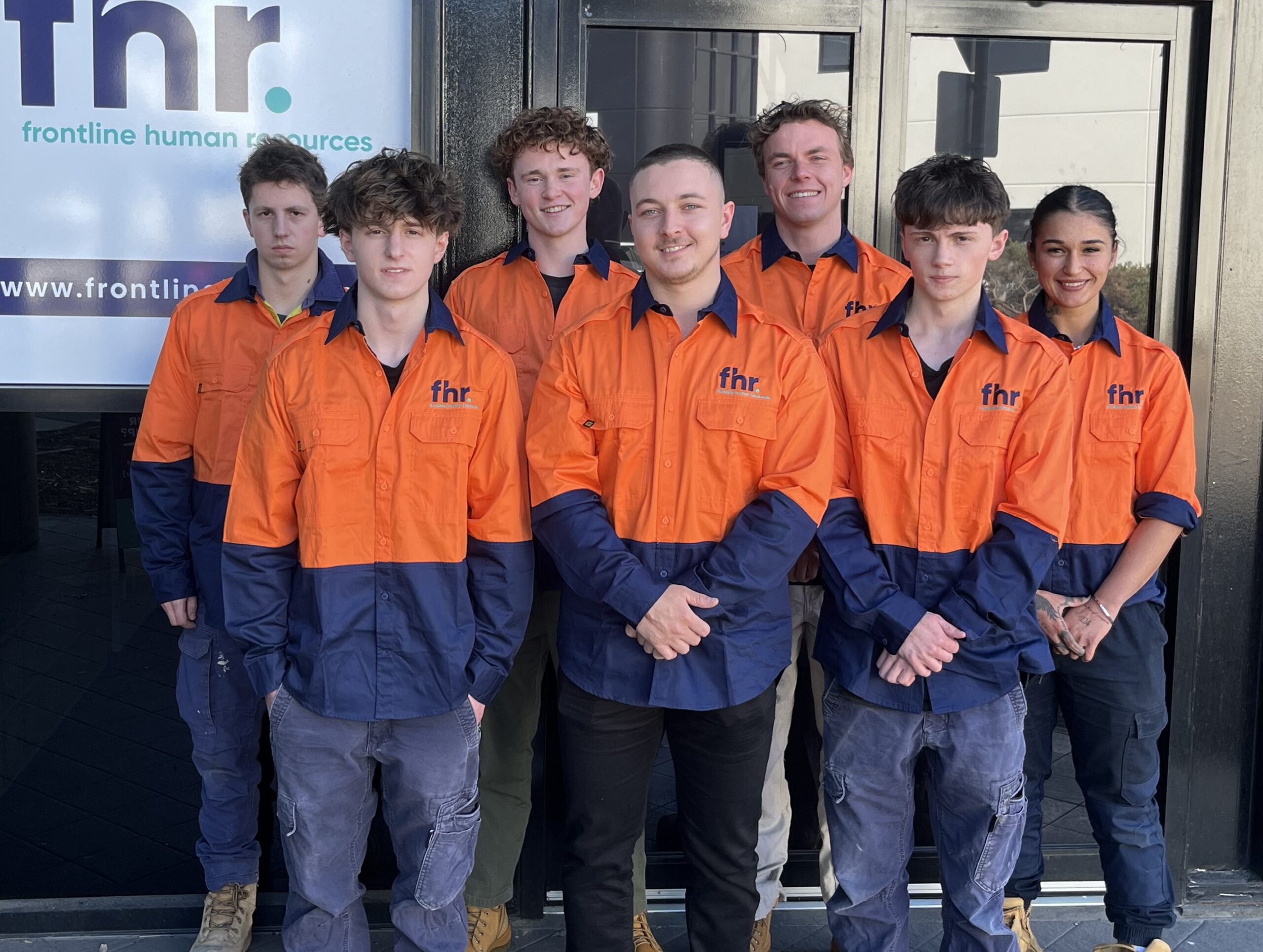 Group photo of our new apprentices in South Australia.